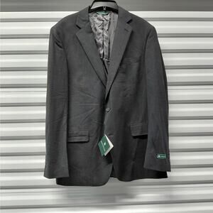 $450 NWT B by Brooks Brothers Suit Blazer Jacket Men's 44L Gray Wool Business